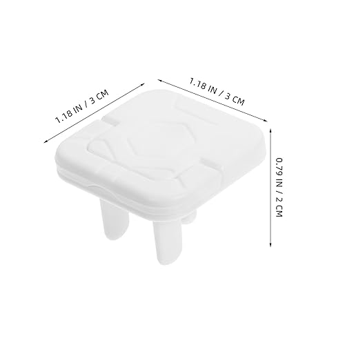 Miniatura 2 de 12pcs Babyproof Socket Covers for Standard Wall Outlets Safety Electrical Outlet Caps Protecting Hands Easy to Install for Home Safety