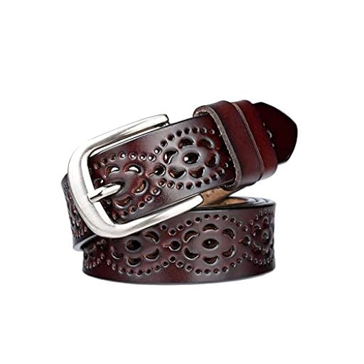 lalafancy Cinturón de las mujeres de cuero genuino del zurriago de la vendimia Moda diseño floral hueco Cinturón de las señoras con hebilla de aleación para los pantalones vaqueros (Café oscuro) | Ya disponible en tu tienda friki favorita! En mundofriki.es! lalafancy Cinturón de las mujeres de cuero genuino del zurriago de la vendimia Moda diseño floral hueco Cinturón de las señoras con hebilla de aleación para los pantalones vaqueros (Café oscuro) | Ya disponible en tu tienda friki favorita! En mundofriki.es!