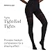 SPANX SPANXshape Shaping Mid-Thigh Tight-End Tights – Level 3 Shaping – Core Control Shapewear – Comfortable Shaper Design - Very Black - Size C