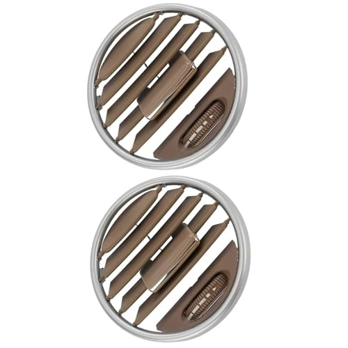 Couvercle de grille de sortie d'air central de tableau de bord Benz GL 450 marron
