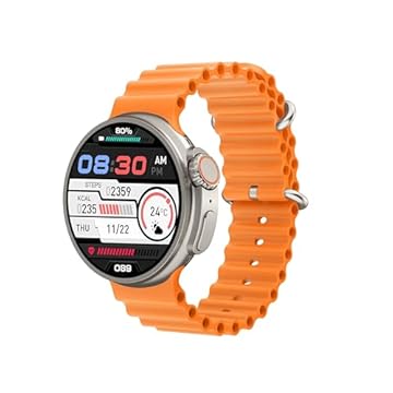 Relogio Smartwatch Ultra 9 Pro Ligação Notificação Esportes Jogos (Prata)