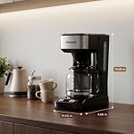 12 Cup Coffee Maker,Large 1.8L Water Tank Drip Coffee Machine - Image 2