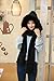 Winter Warm Women Hoodie Hat/Scarf/Gloves Set Soft Plush Thick Warm Hat