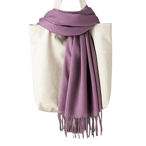 Foulards fines en coton violet foncé écharpe femme haut de gamme