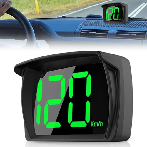 WIYETY - WIYETY Compteur de vitesse numérique universel pour voiture, affichage tête haute, compatible vélo et moto