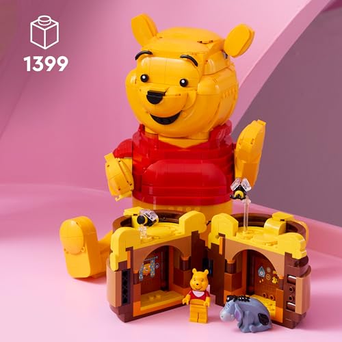Image of LEGO ǀ Disney Winnie the Pooh - Classic Decoration Building Kit with Honey Pot for Ages 18+ - 43300