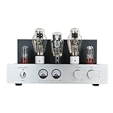 Jaiyinnlay 300B HiFi 真空管 アンプ ブルートゥース対応 A級シングルエンド ホームステレオアンプ 手作り プリマスターアンプ（シルバーブラック）
