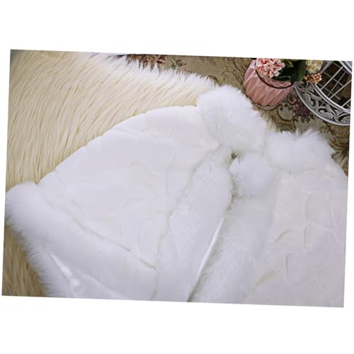 Chal de peluche BESPORTBLE con aislamiento térmico infantil 5