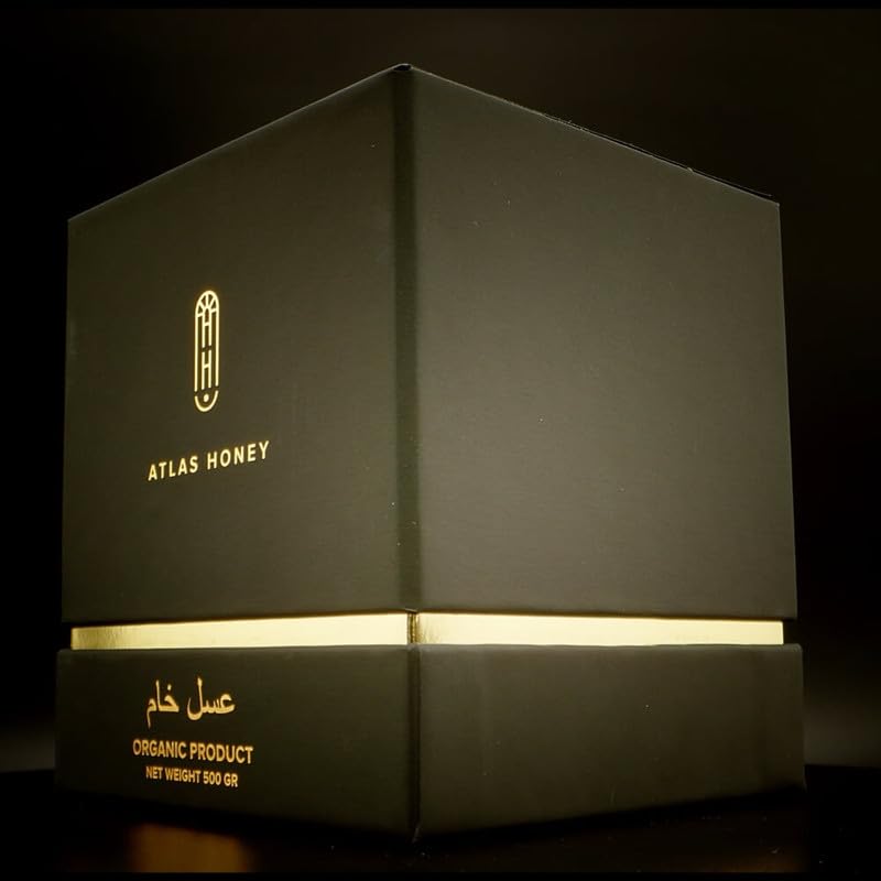 ATLAS HONEYWhite Honey | 500g | Sweet & Creamy | Supports Blood Sugar Regulation, Cholesterol Management, and Gastrointestinal Wellness