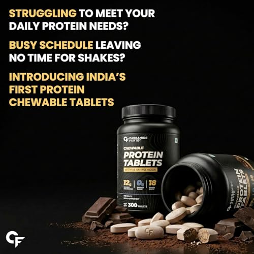 Image of Carbamide Forte Protein Chewable 300 Tablets (Pack of 2)
