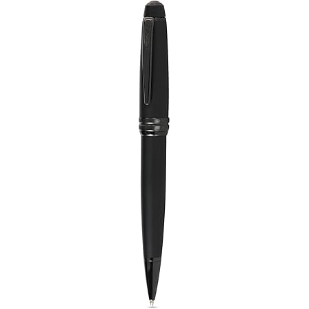 Stylo Roller Cross Edge Titanium Lacquer Avec Finitions Or PVD - Mécanisme Coulissant, Recharges Interchangeables, Cadeau élégant