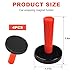 Yourkar 4PCS Vinyl Wrap Magnets for Cars Wrap, Car Wrap Gripper Magnets Holder Tint Tool, Auto Vinyl Wrap Film Gripper Holder for Sign Vinyl, Wrapping, Window Tinting (Red)