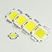 1 pc 10W lampada Chip 20W 30W 50W 100W LED luce Chip DC 9V 30V 36V alto potere COB LED integrato diodo branelli DIY Floodlight (Emitting Color : Warm White)