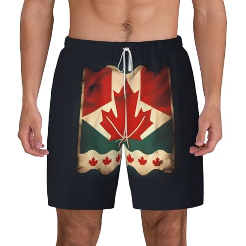 Short de bain Canada homme anti-friction qui sèche vite pour vos activités