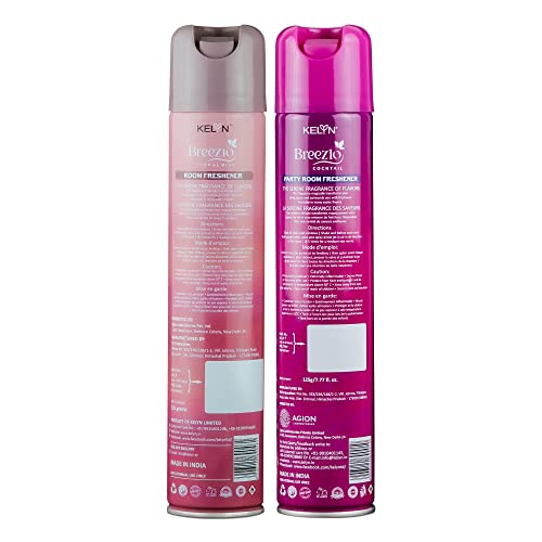 Image of KELYN Exotic Room Freshener (Pack of 2, 230ml each), Air Freshener, Car Perfume - Long Lasting Room Fragrance for Home, Office, Cars & Toilets | Bathroom Freshner