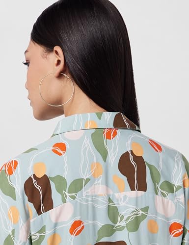 Image of VERO Moda Women Printed Shirt | Short Sleeve | Regular Fit