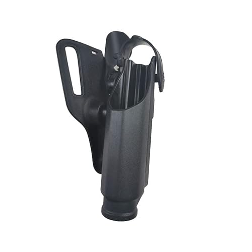HWZ Fondina per Cintura per Pistola con Lampada Fondina per Pistola Accessori per Caccia Mano Destra per G17/19 M9 1911 USP P226 con Lampada Piccola Stile SF X300 (nero-G17-19-22-23-31)