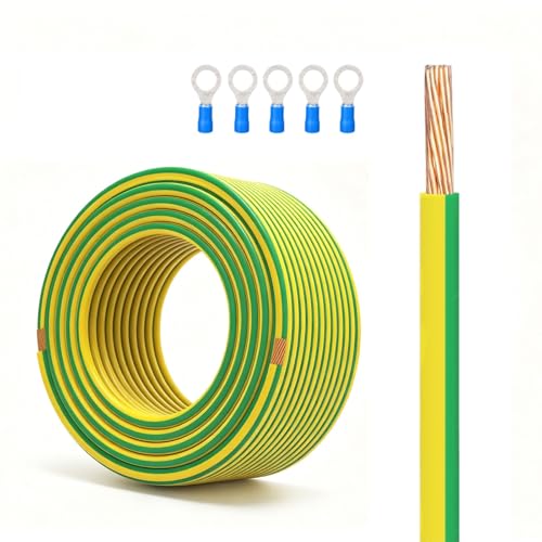 Câble de mise à la terre solaire en cuivre flexible 0.75mm2 calibre 16