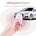 COGEEK Key Fob Cover, Comptible with Audi Q5 A4 A5 A6 A7 A8 S4 S5 S6 S7 R8 RS5 RS7 Soft TPU Smart Key Holder（Pink）