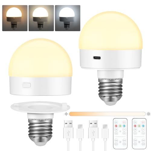 rechargeable emergency light bulbs
