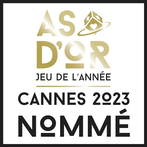 Spiral Editions District Noir - Jeu à 2 Joueurs - Tactique et Malins - 10 Ans et Plus - Bluff - Cartes - Rapide - Parfait Entre Amis - Duo