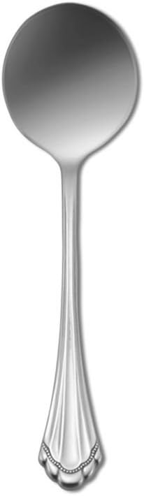 Oneida2272SBLF Marquette Flatware - Bouillon Spoon - Case of 1 Dozen
