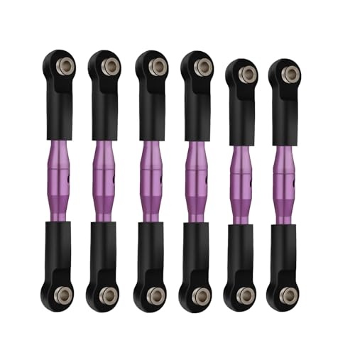 Tendeurs en aluminium Arrma 1/10 Bigrock V3 biellettes anodisées violettes haute résistance