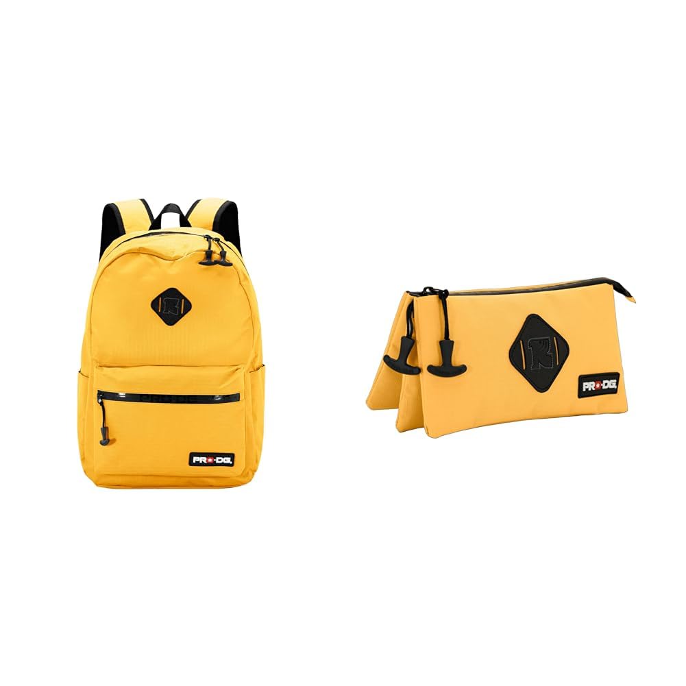 PRODG Yellow - Mochila Smart + Estuche Portatodo Triple Smart