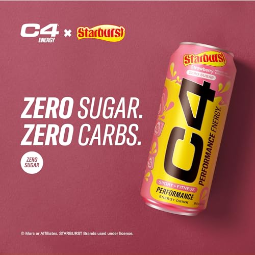 Cellucor 2229607 C4 Performance Energy Drink | Starburst Strawberry thumb #3