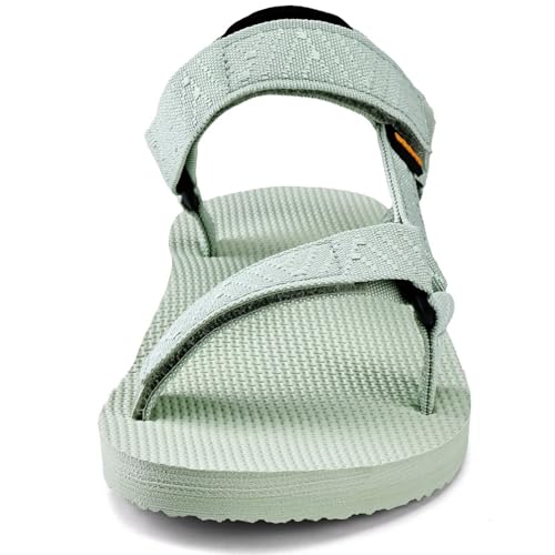 Image of WateLves Womens-Sport-Sandals Hiking Sandals with-Arch-Support Webbing-Outdoor-Beach-Water-Sandals for Travel-Walking-Trekking-Camping