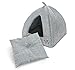 Best Pet SuppliesPet Tent-Soft Bed for Dog & Cat by Best Pet Supplies, Inc., Inc. - Gray Linen, 16