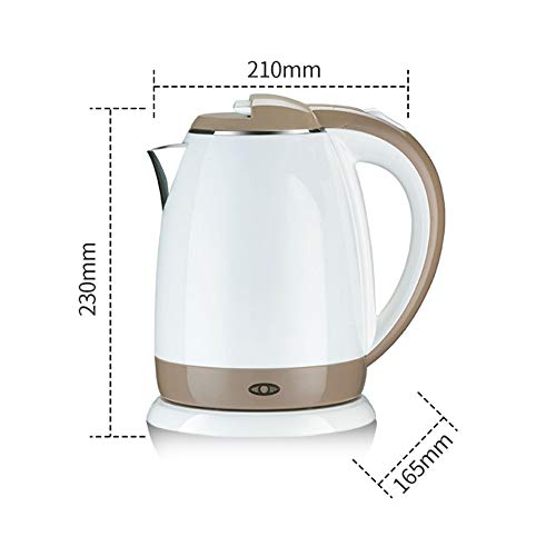 Hervidor eléctrico de agua de acero inoxidable 1.5L miniatura 2
