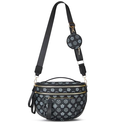 Image of Crossbody Purse for Women Small Crossbody Bags Trendy Vegan Leather with Adjustable Shoulder Straps Gift for Mother Wife Mom