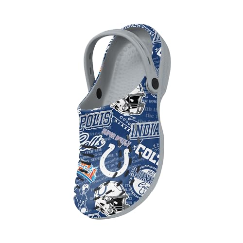 Image of FOCO Arizona Cardinals NFL Mens Historic Print Clog with Strap