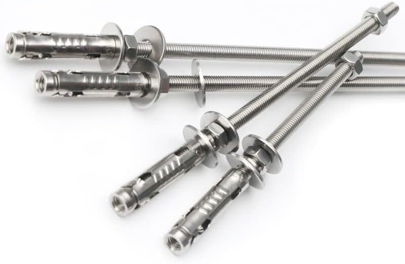 Boulons d'ancrage en acier inoxydable 304 de haute résistance M10