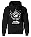 Produktbild Call of Duty Modern Warfare MW Skull Motif Herren-Sweatshirt mit Kapuze, bedruckt, offizielles Produkt (XS)