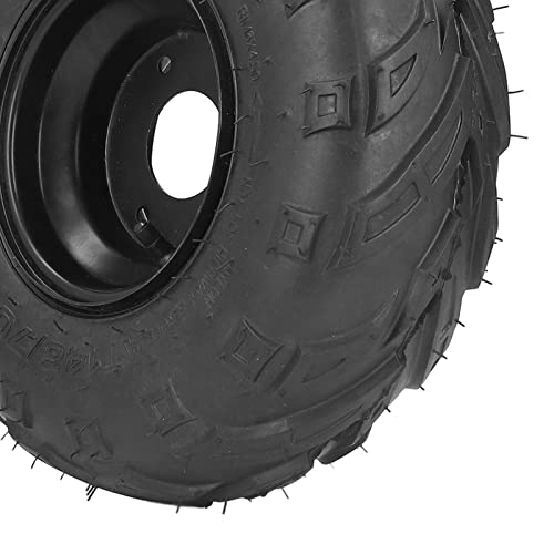 145 70 6 ATV Neumático sin Cámara Neumático con Llanta de 6 Pulgadas Goma Universal para Go Kart UTV Quad Bike 4 Wheelers Powersports Tubos Interiores Neumáticos Tubos Interiores