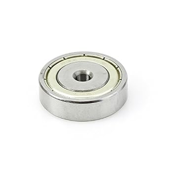 Amana Tool - 47743 Steel Ball Bearing Guide 1-1/8 Overall Dia x 3/16 Inner Dia x 5/16 Heig