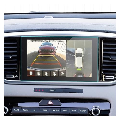 Film trempé Kia Sportage 4 ultra résistant anti-rayures pour écran de navigation GPS auto