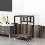 Aquarium Base, Fish Tank Stand Steel-wood Construction For Strong Load-bearing Capacity Equipped With Silent, Non-slip Wheels 360° Rotation...