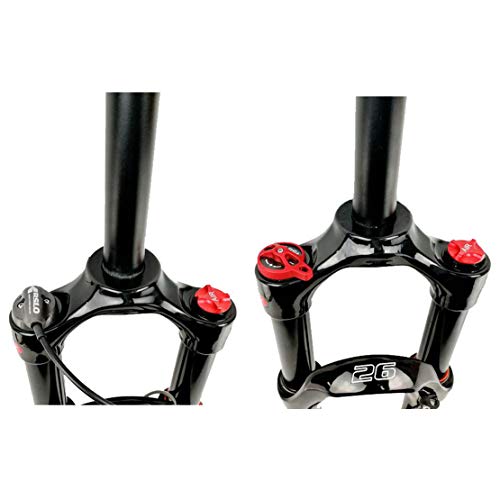 Fourche de vélo finitions soignées suspension air choc - 3