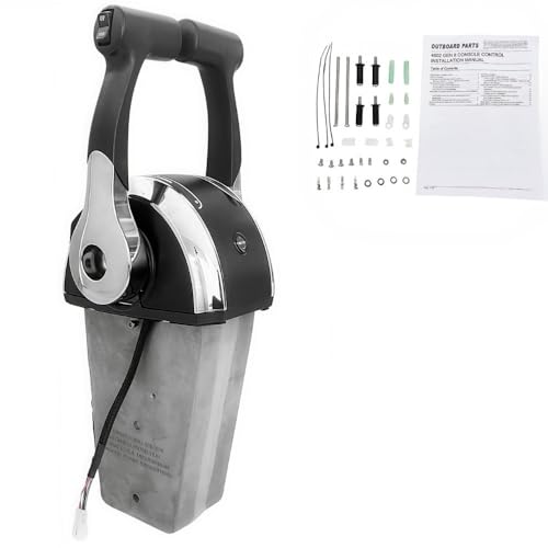 Twin/Dual Engine Console Remote Control 8M0041426 Boat Throttle Control Top Mount Remote Control Box fit for Mercury Outboard Engine PT 8M0075245