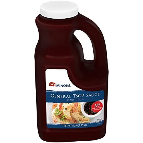 Minor's General Tso Sauce, Stir Fry Sauce, Ginger Garlic Sesame Flavor, 5 Lb 3.2 Oz Bottle (Packaging May Vary) #TOP7