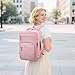 RealCool Travel Backpack for Women Men - Gift for Travelers, Students & Professionals, 15.6 Inch Laptop Carry On Backpack, TSA Flight Approved, College School Business Weekender Daypack -Pink