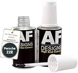 Alex Flittner Designs Pennarello per Porsche 22E, colore verde abete metallizzato, ad asciugatura rapida, 2 x 20 ml