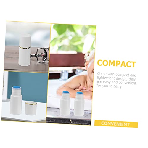 VALICLUD 16pcs Sponge Applicator Bottles Bottles for Sunscreen Lotion and Liquid Dispensing Compact Design for Travel and Easy Use