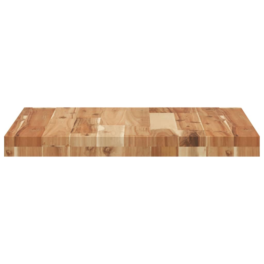 vidaXL Tablero de Mesa Cuadrado Madera Maciza Acacia 50x50x4 cm, Tablero de Mesa de Repuesto, Tablero de Mesa Cuadrado, Tablero de Mesa Cuadrada