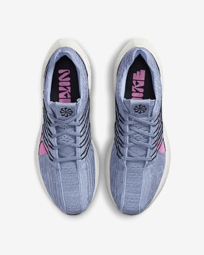 Nike Pegasus Turbo Next Nature Men's Running Trainers Sneakers Shoes, Ashen Slate Cobalt Bliss Black, 10.5