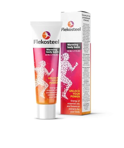 10 Tubes Hendel Garden Flekosteel Cream 50 Ml 10 Total 500 Ml (17 FL Oz) Warming Cream Flekosteel Warming Body Balm