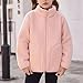 RKSTN Fall Winter Coats for Kids Fleece Thickened Warm Casual Sherpa Jackets Stand Collar Zip Up Outerwear with Pockets Tops Boys Girls Wool Fuzzy Jacket Cute Fur Coat 2025 Fashion Clothes Outfits